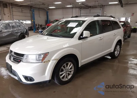 2014 Dodge Journey Sxt from USA, damaged, VIN 3C4PDDBGXET166847